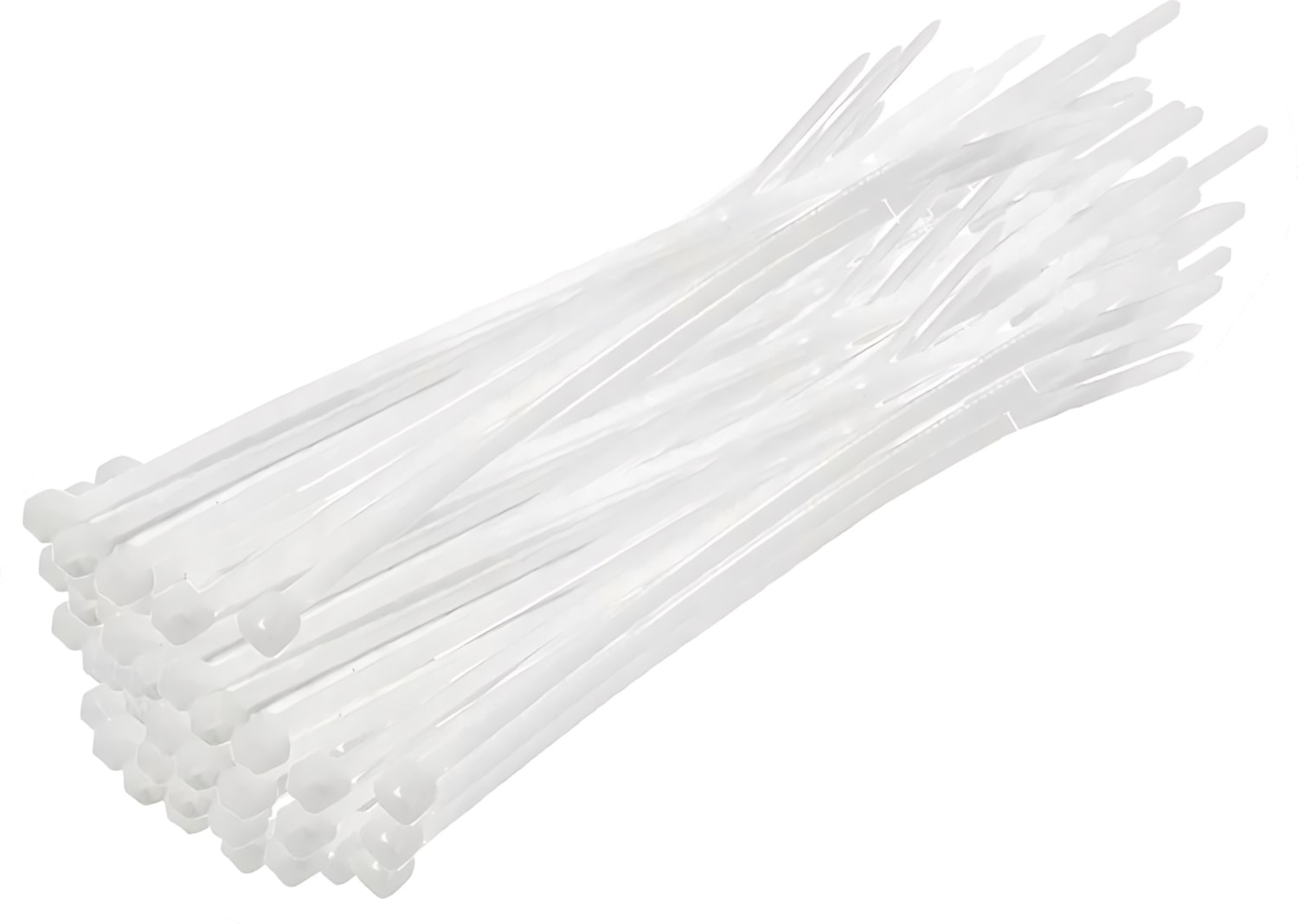 | Kablo Bağı, 100'LÜ Paket Plastik Kelepçe [3.6 Mm, 300 Mm, Beyaz]