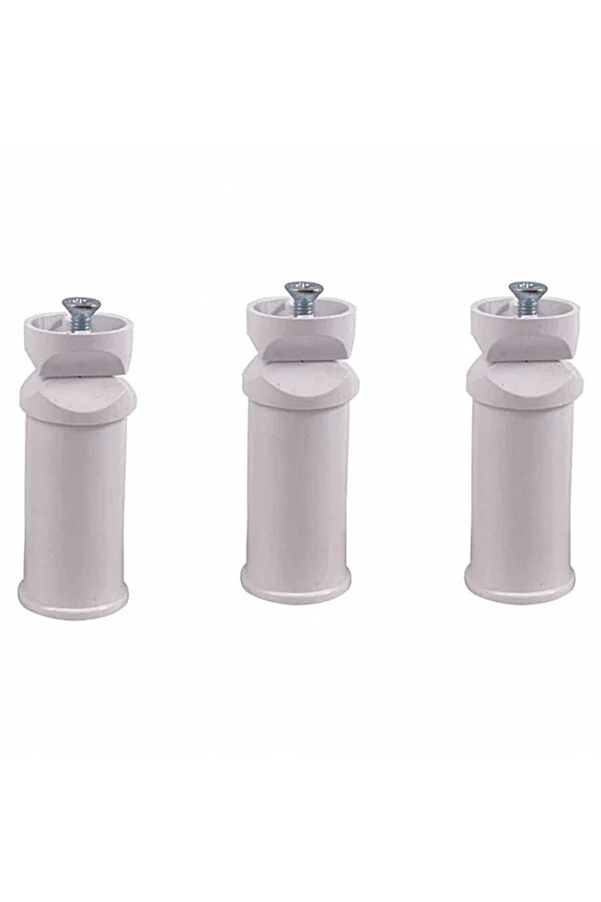 Banyo Havlupan Montaj Aparatı Seti 3'lü Beyaz