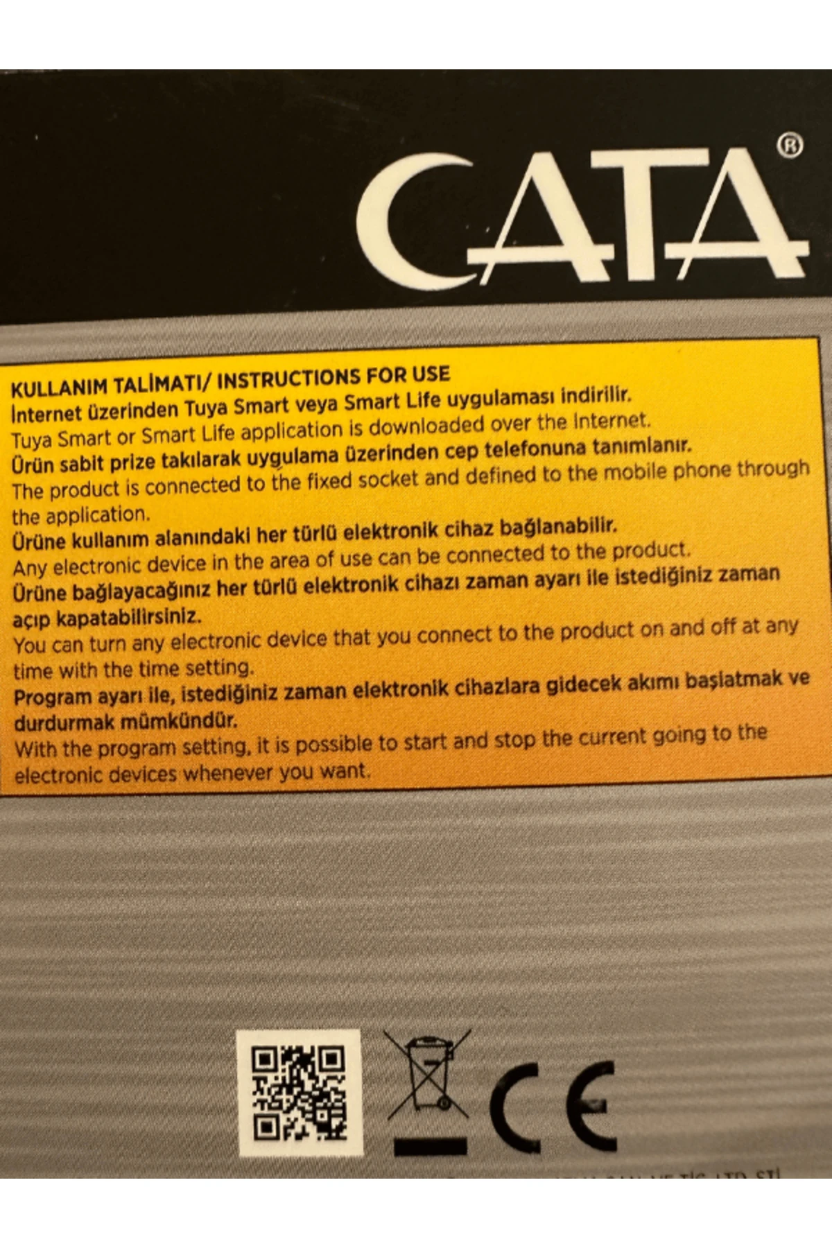 CT-4010 Wifi Üzerinden Kontrol Edilebilen Akıllı Priz (4 Adet)
