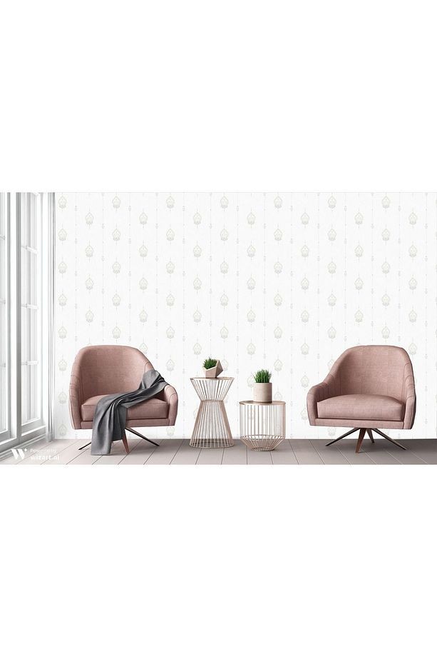 Tropicano Modern Renkli Duvar Kağıdı 9902-1: Beyaz | Ce, Iso 9001, Iso 10002, Iso 14001