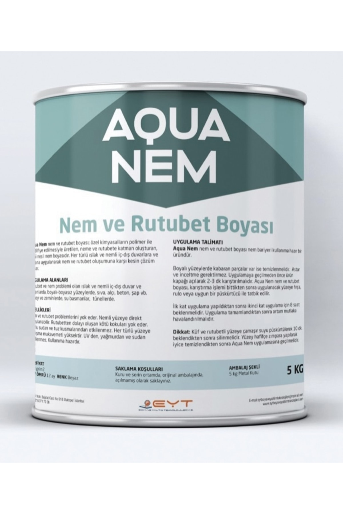 Aqua Nem Rutubet Boyası
