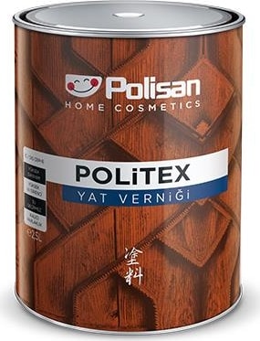 Politex Yat Verniği Parlak Şeffaf 2,5lt