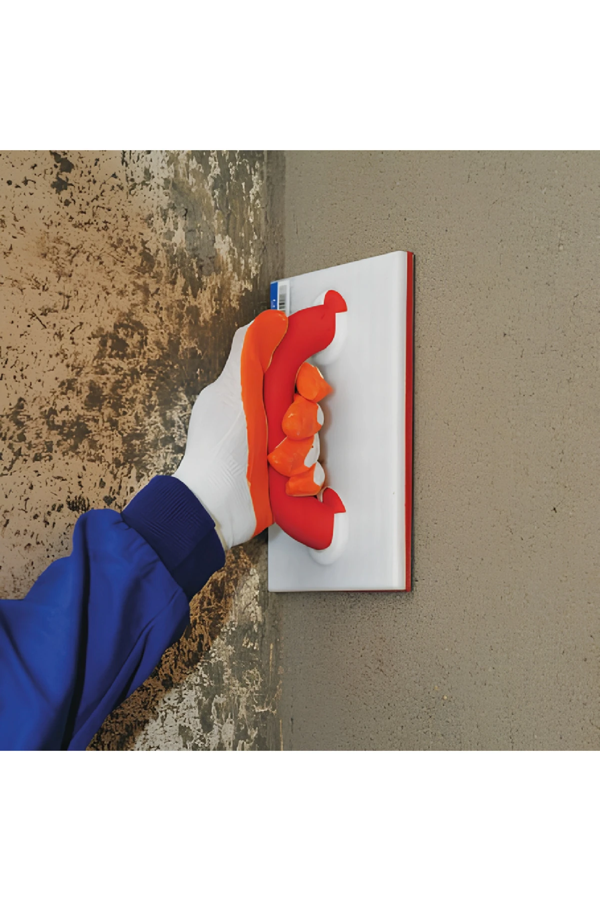 Dekor 077 Tirfil Mala Kısa 150x225 Paslanmaz Çelik Ahşap Saplı Sıva ve Alçı Uygulama Malası