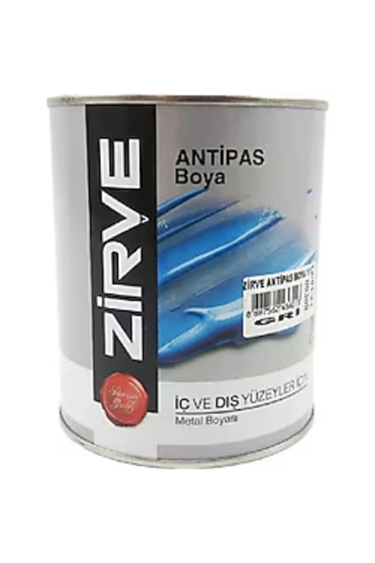 Tek Zirve Sentetik Antipas Boya Gri 1,7 Lt