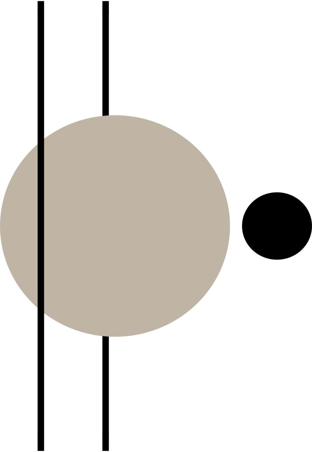 |siyah-Gri Geometrik Minimalist Bohem Seti |çerçeveli Cam Tablo 3lü Dikey