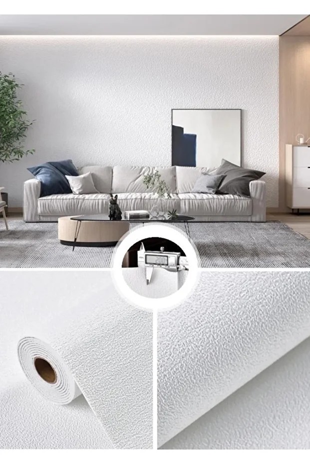 Kendinden Yapışkanlı Alüminyum Folyolu Isı Ses Yalıtımlı Duvar Kağıdı Paneli 50x280 Cm