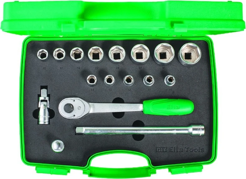 1/2 Altı Köşe Lokma Anahtar Takımı (17 Parça)