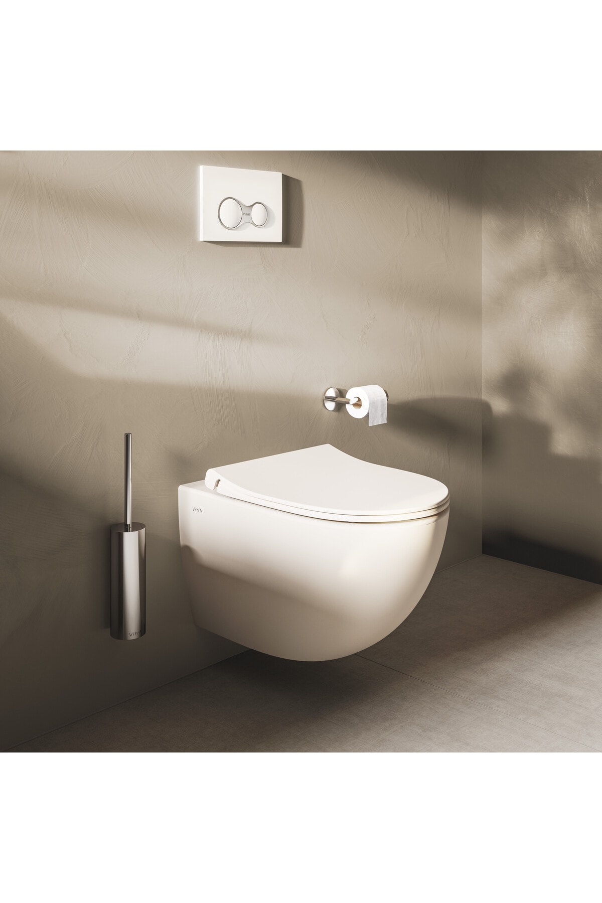 Sento 7748b003-6248 Asma Klozet Ve Klozet Kapağı Seti, Beyaz