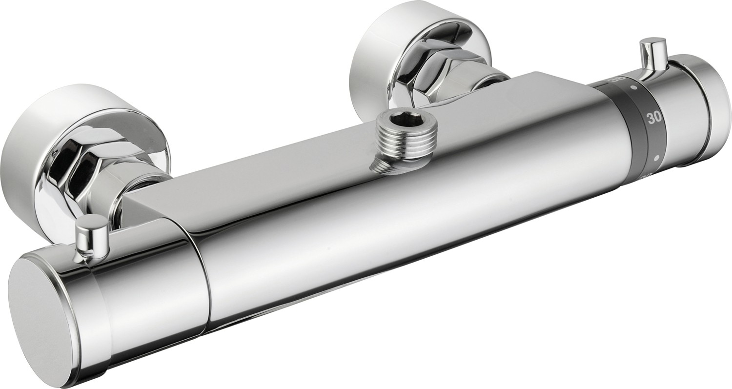 AquaHeat A47055EXPS Termostatik Duş Bataryası, Krom