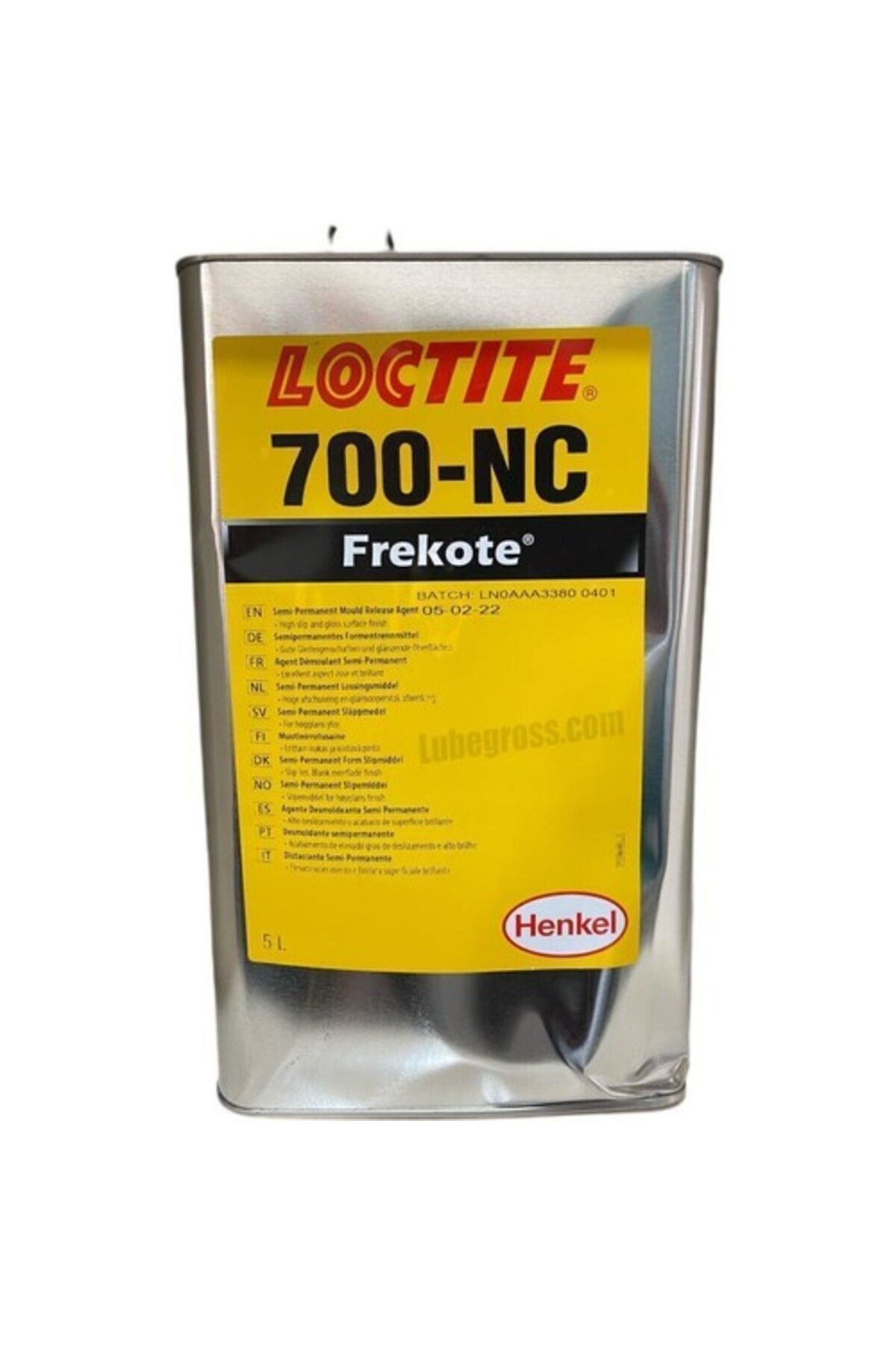 Loctıte Kalıp Ayırıcı Frekote 770 NC 5 Litre