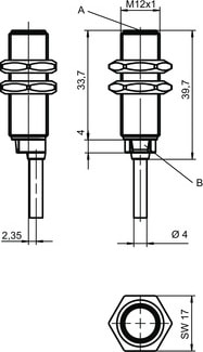 IS112MM/4NO4E0- M12 ENDÜKTIF Sensör