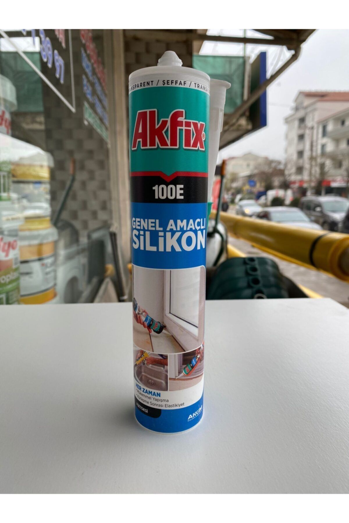 100e Genel Amaçlı Silikon (şeffaf)