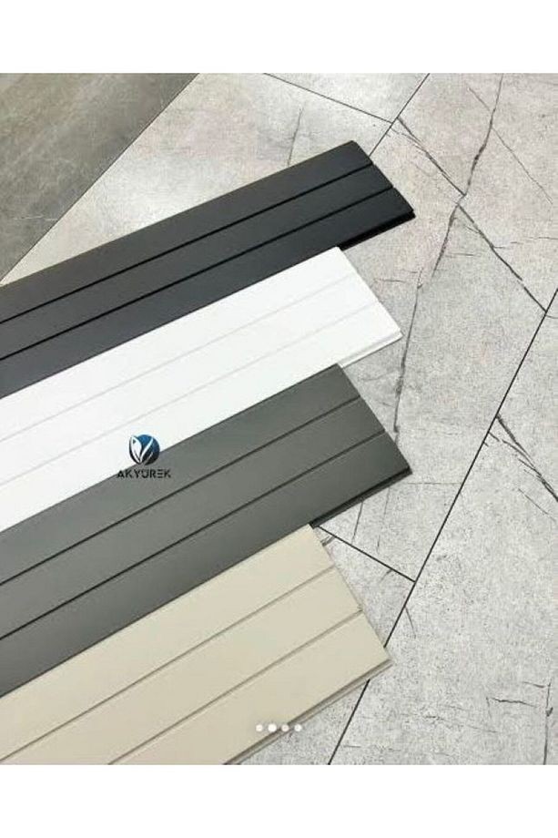AKYÜREK STORE MP 7057 MODEL SOFT TOUCH YENİ GRİ DEKOR PROFİL DUVAR KAPLAMA LAMBRİ PANEL