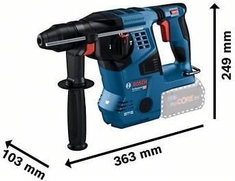 GBH 18V-28 C Professional Akülü Kırıcı Delici Solo (Akü ve Şarj Cihazı Dahil Değil) - 0611920000