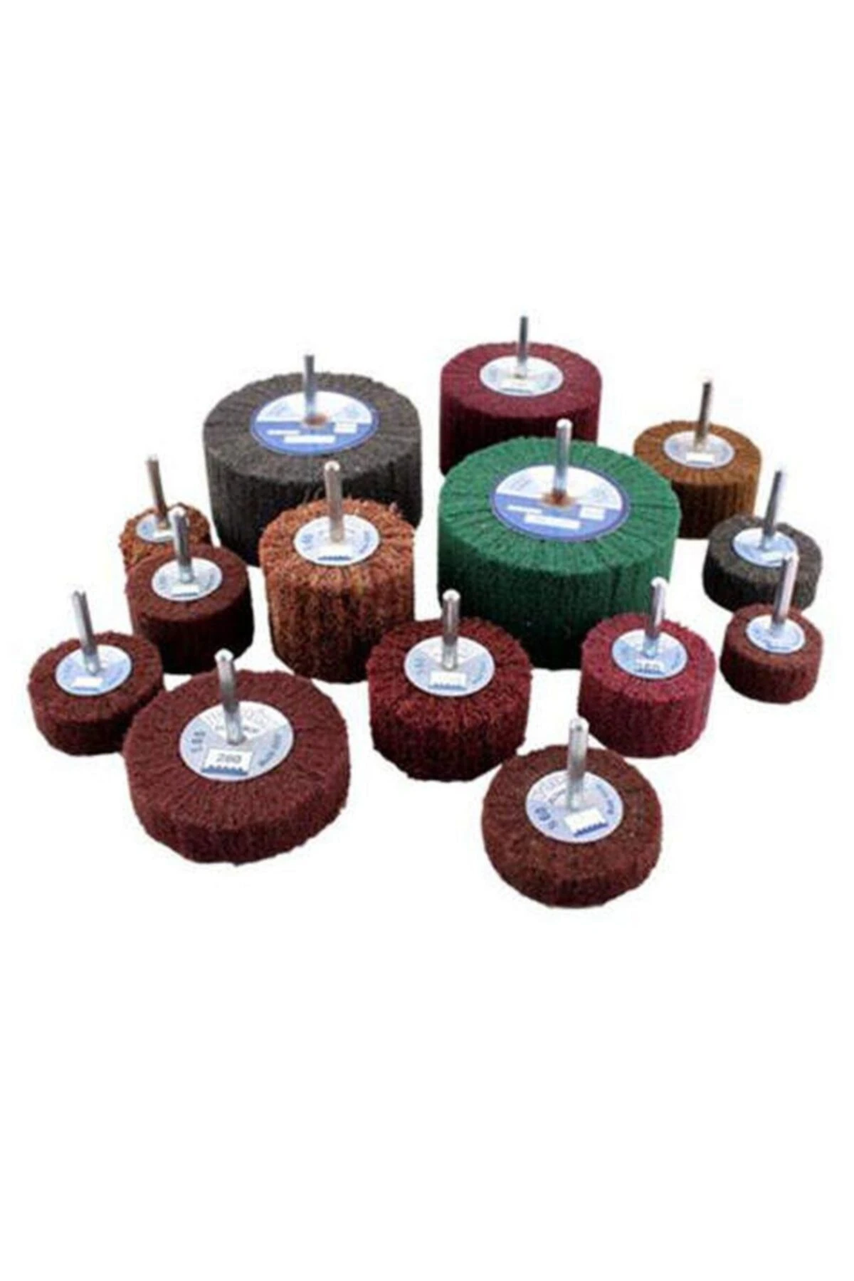 Saplı Mop Keçe Zımpara 40x20 mm-400 Kum