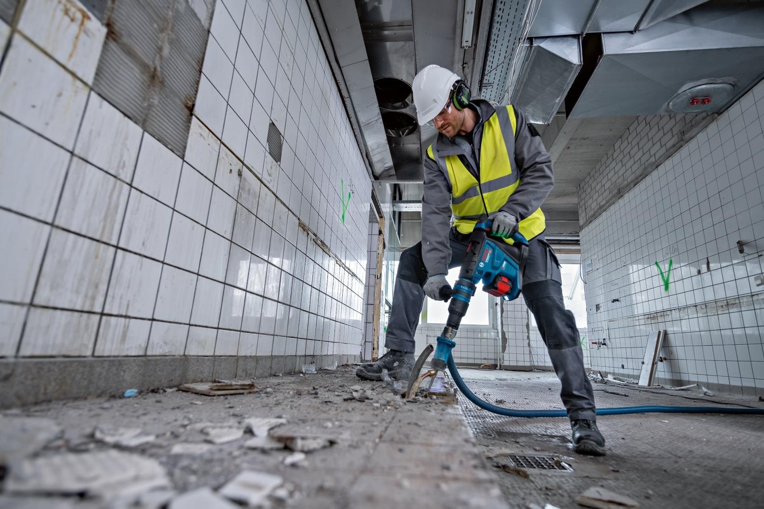 BOSCH Gbh 18V-45 C Procore 2X12.0AH Çift Akülü Kırıcı Delici