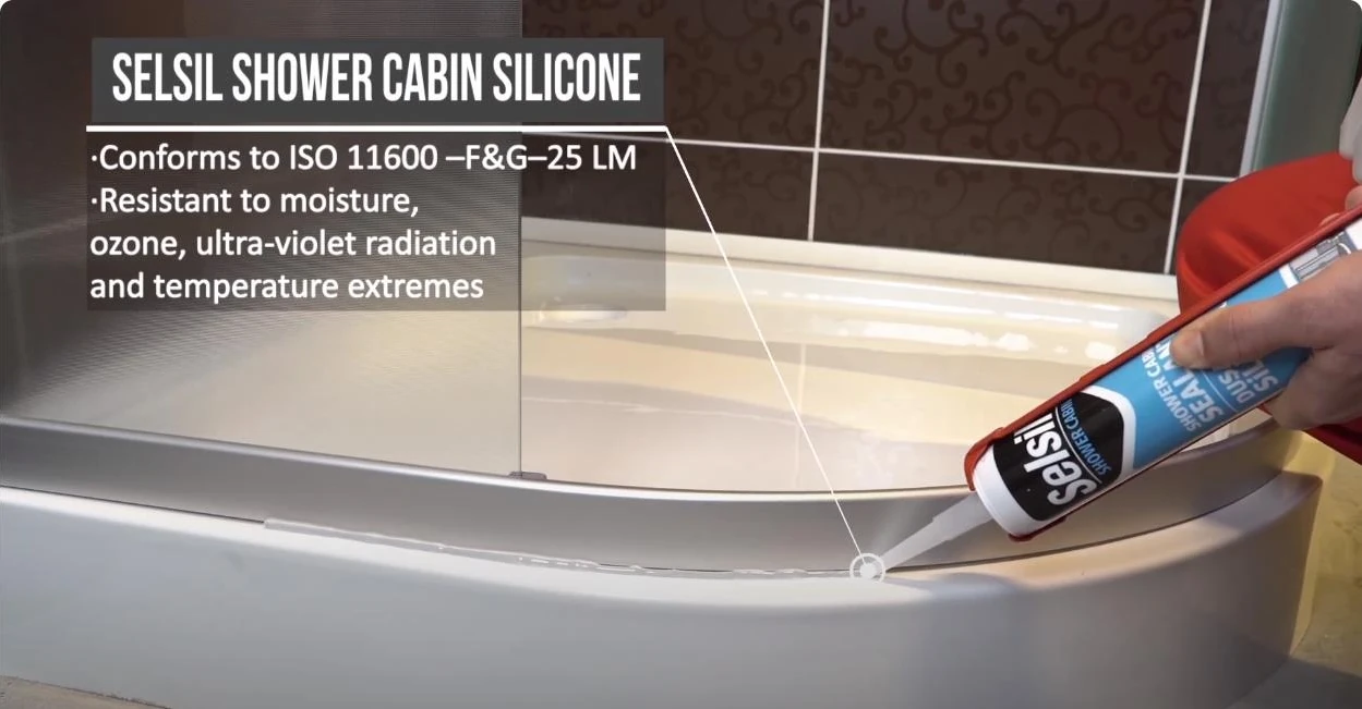 Mutfak Banyo Duşakabin Silikonu Beyaz 280 ml