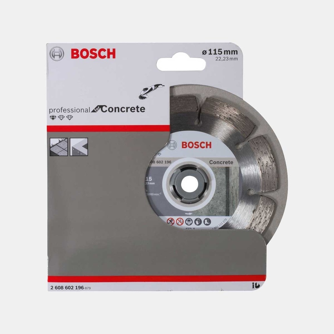 BOSCH Elmas Disk 115 mm Standart For Concrete