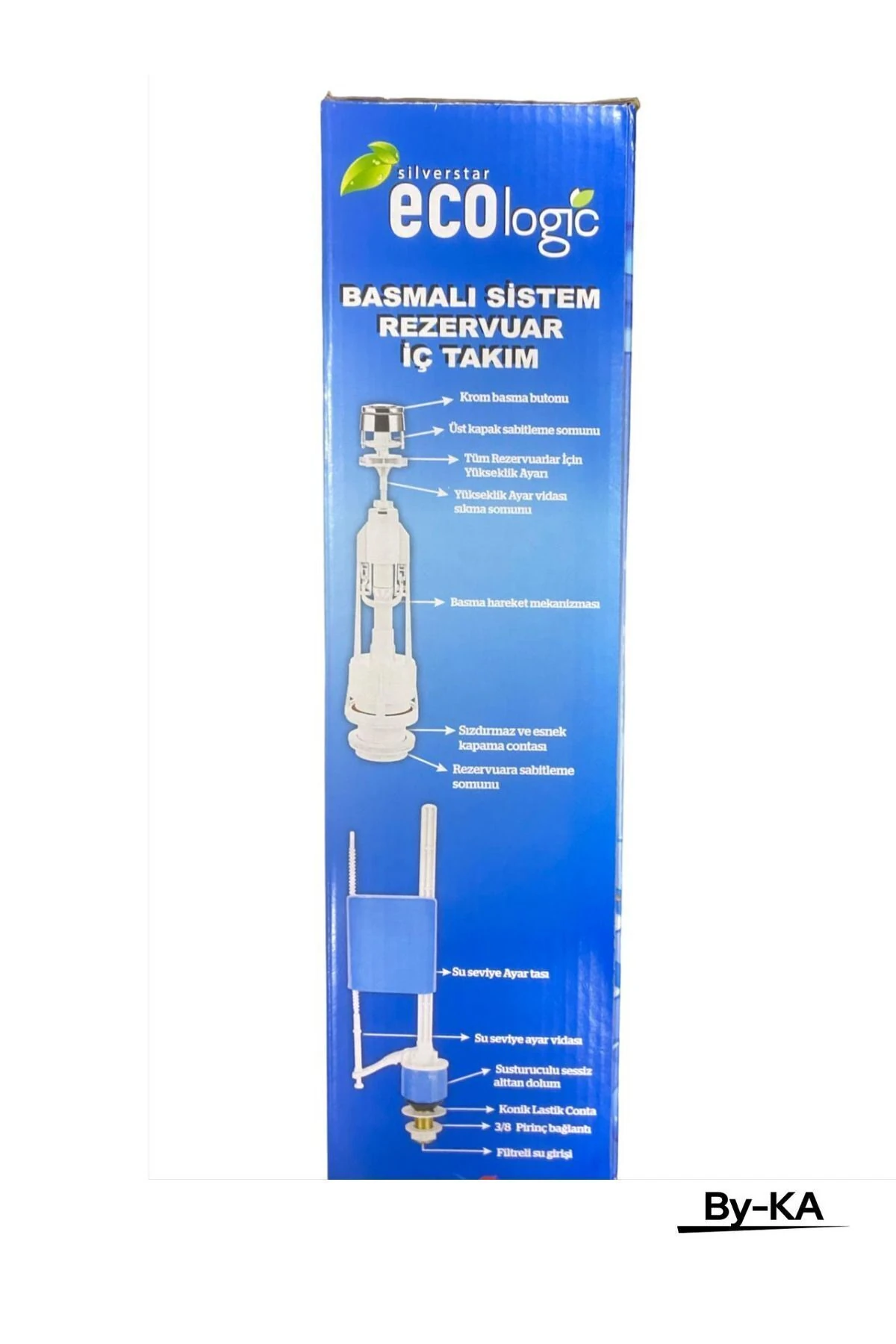 Eco Logic Rezervuar İç Takım Basmalı Sistem Klozet Sifon İç Takım
