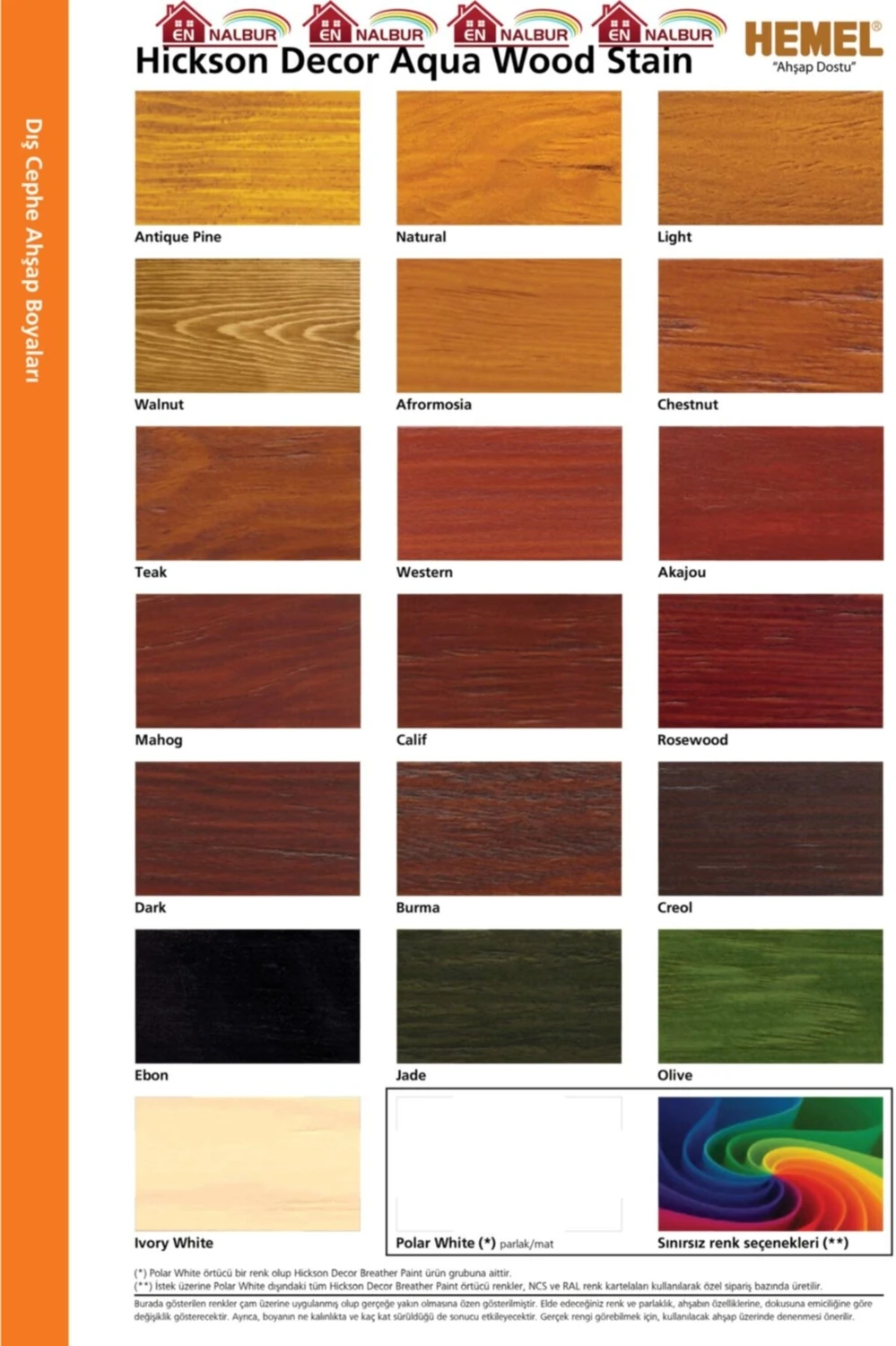 Hickson Decor Aqua Wood Stain Rosewood 1 Lt
