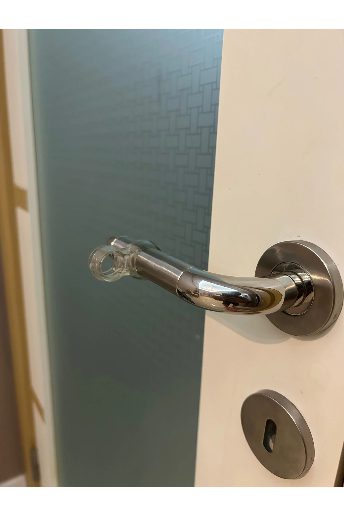 Şeffaf Silikon Plastik Kapı Pencere Kolu Tutucu Tamponu Stoperi (5 ADET)