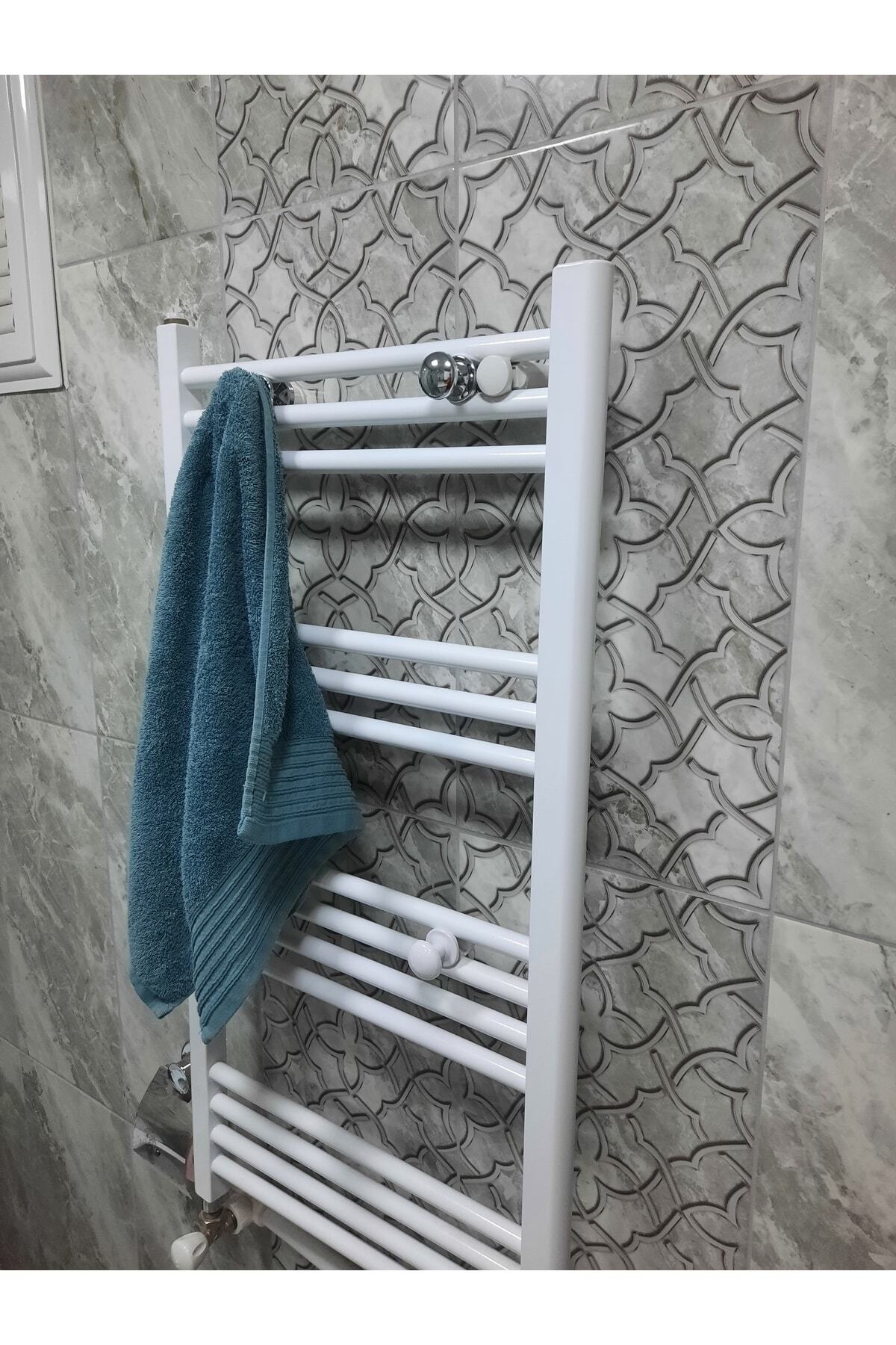 2 Adet Havlupan Üzeri Askı El Ile Kolay Kurulum, Bornoz Askısı Ikili Set Olarak Gönderilmektedir