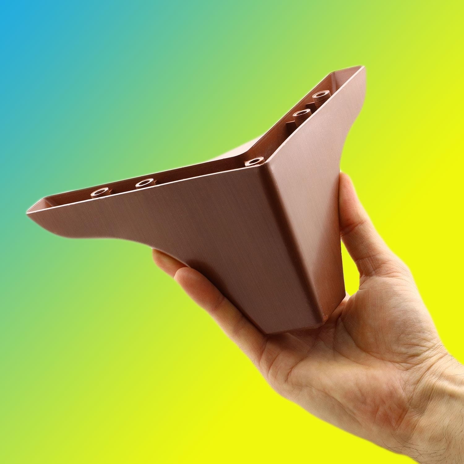 Rose Lüks Mobilya Kanepe Tv Ünitesi Koltuk Ayağı 9.5 Cm Ahşap Desenli Baza Ayakları (4 Adet)