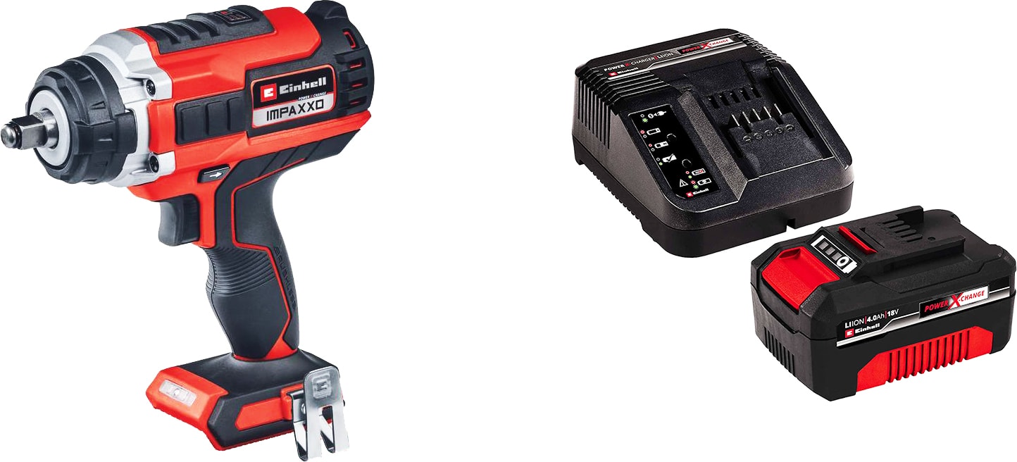 Impaxxo 18/400 Kömürsüz Akülü Somun Sıkma 18V 4AH Akülü Set