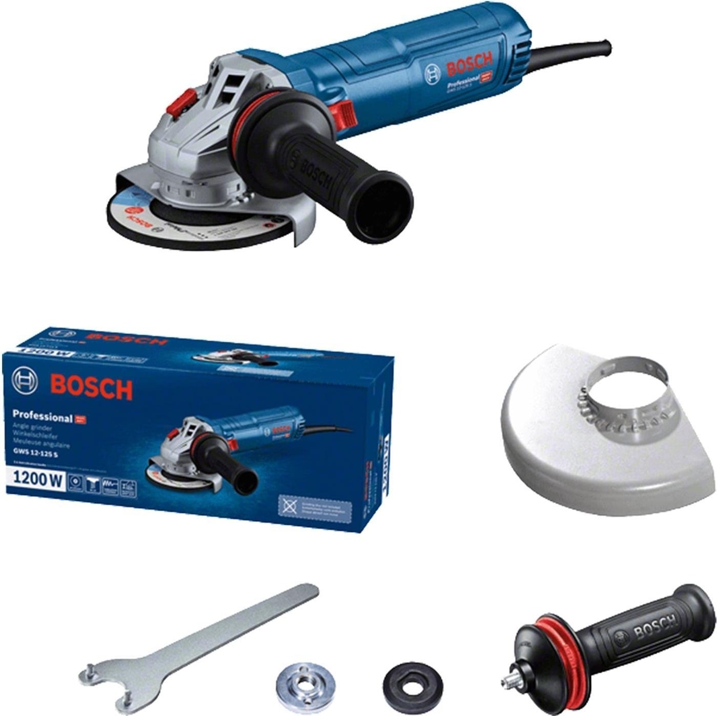 BOSCH Professional Gws 12-125 Taşlama Makinesi - 06013A6106
