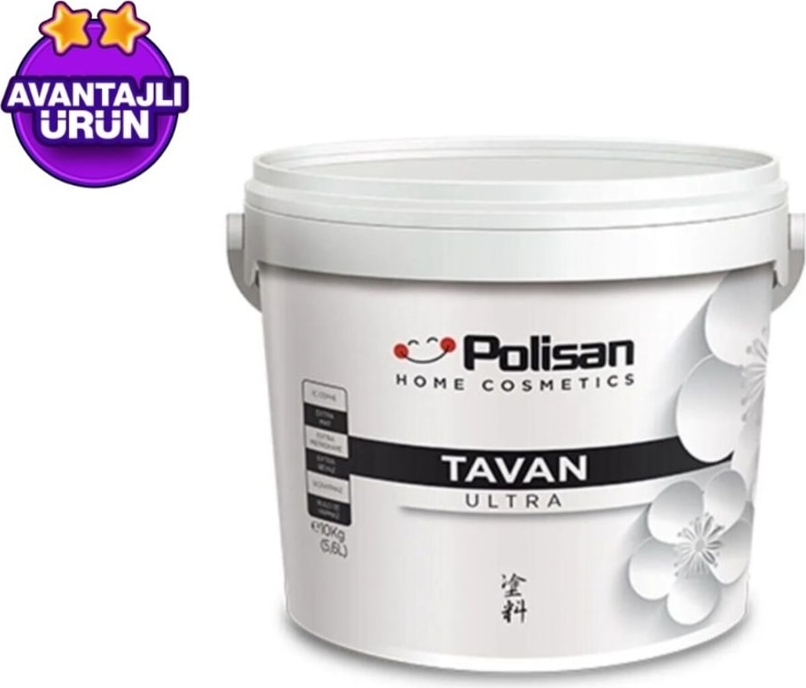 POLİSAN Ultra Tavan 17,5 kg Beyaz