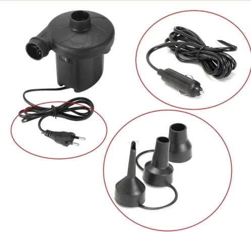 Yatak Şişirme Havuz Şişirme Boşaltma Hava Pompası