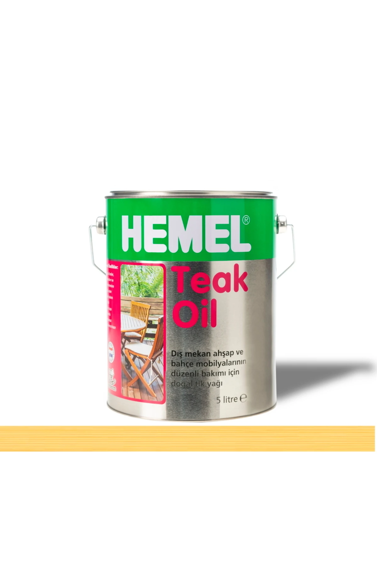 Teak Oil Şeffaf Tik Yağı 5 Lt