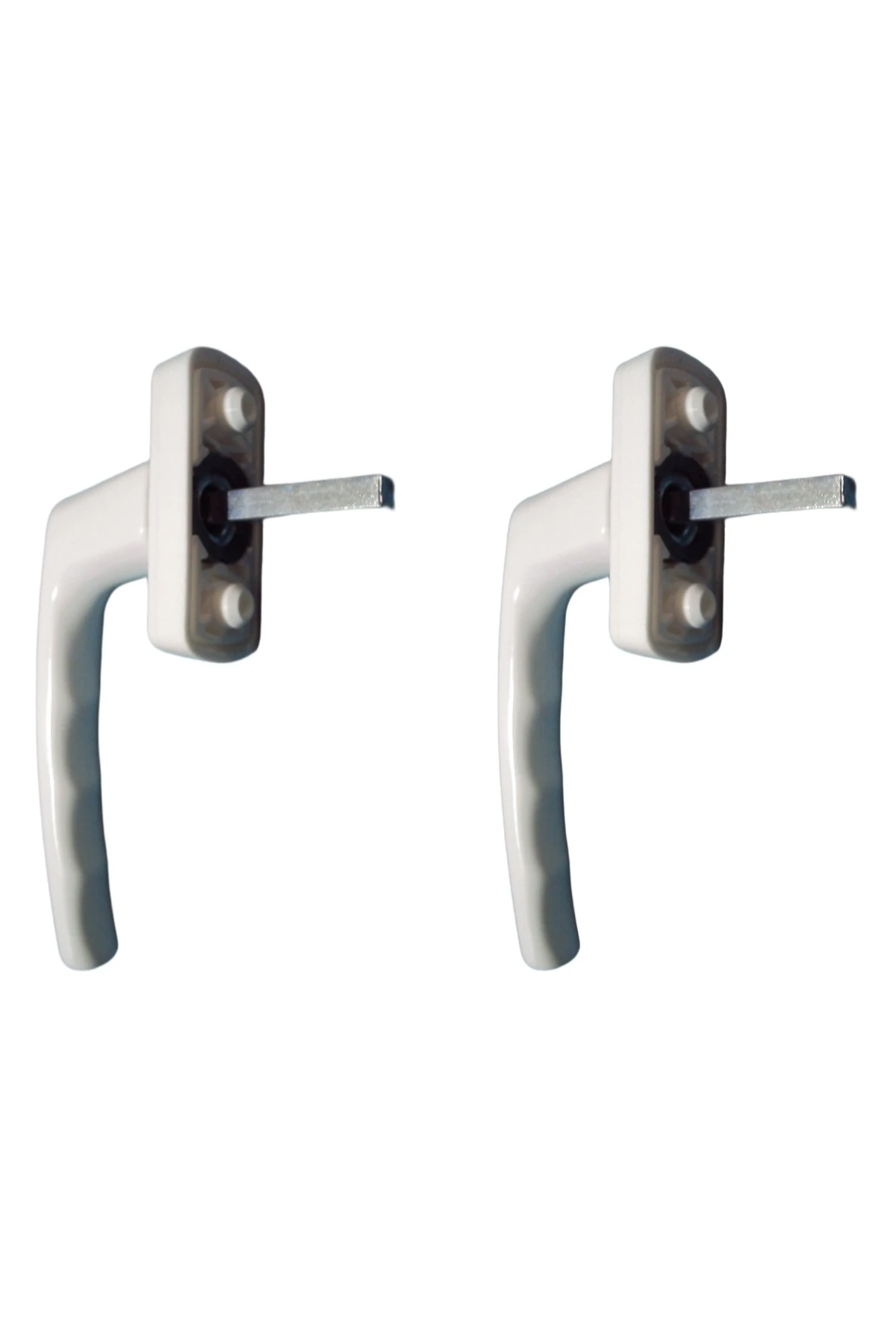 2 Adet - Pencere Kolu Beyaz Alüminyum 153gram/adet