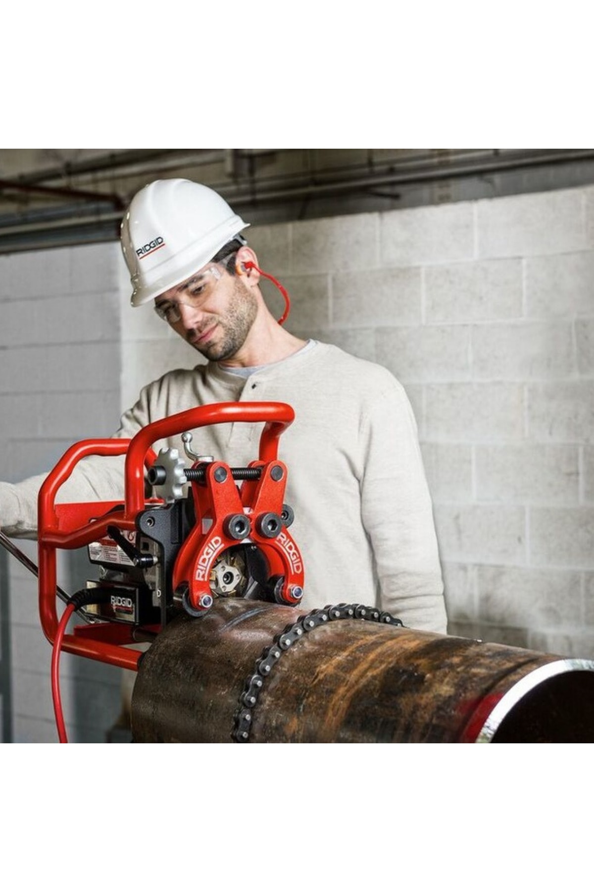 49303 B-500 37.5° Taşınabilir Boru Kaynak Ağzı Açma Makinesi