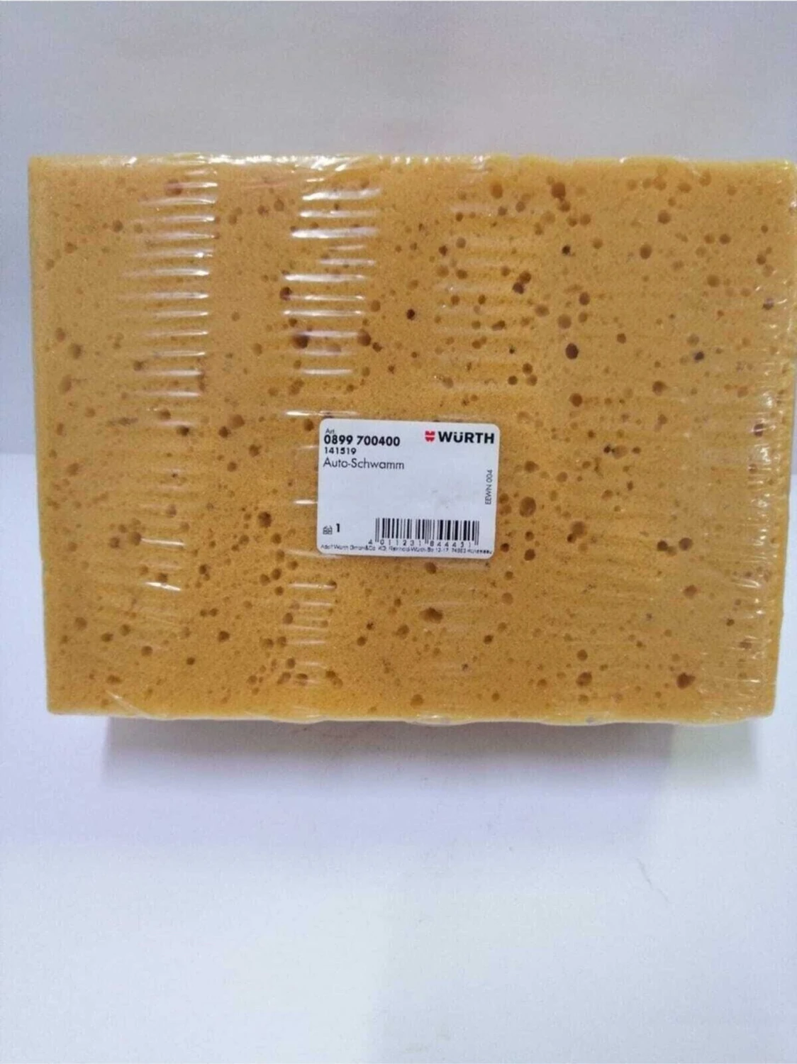 Oto Yıkama ve Parlatma Süngeri 1 Adet Yıkama Süngeri