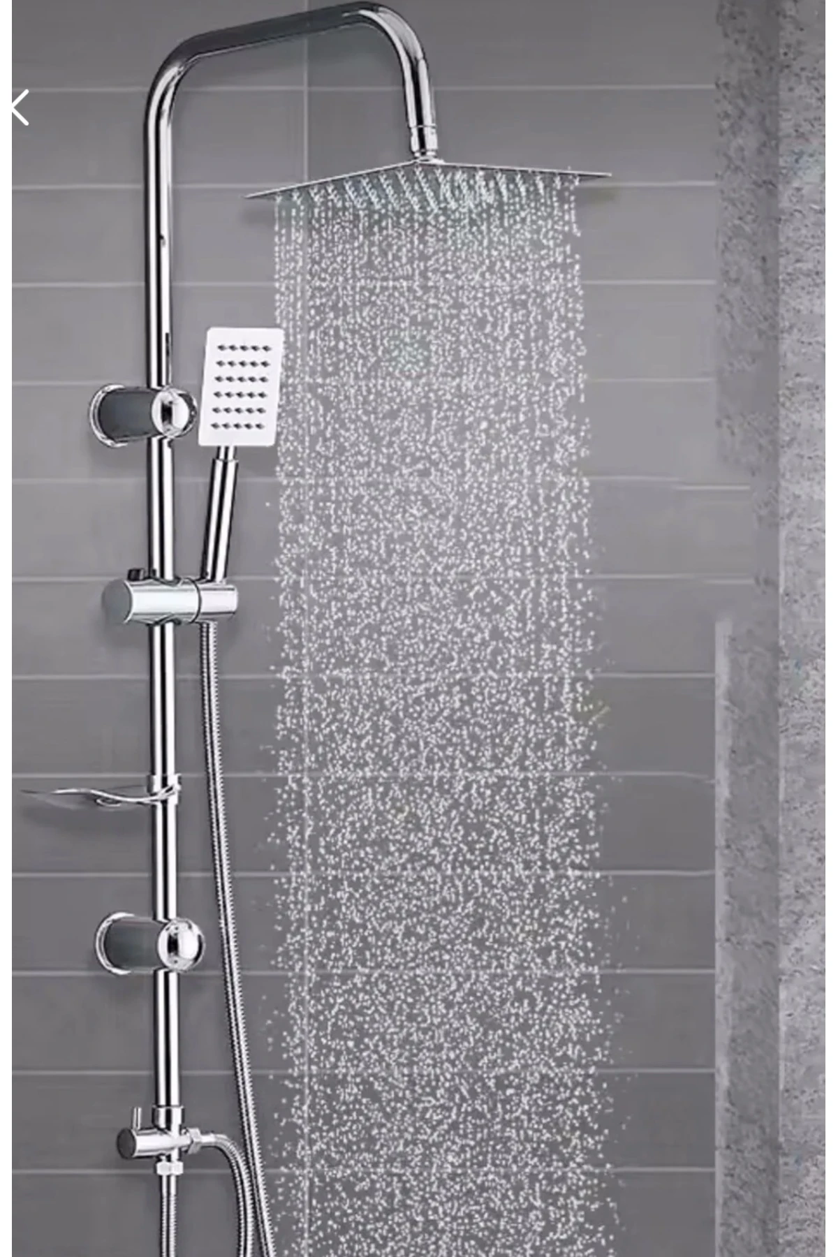 304 Titan Paslanmaz Robot Duş Seti CK Shower Systems