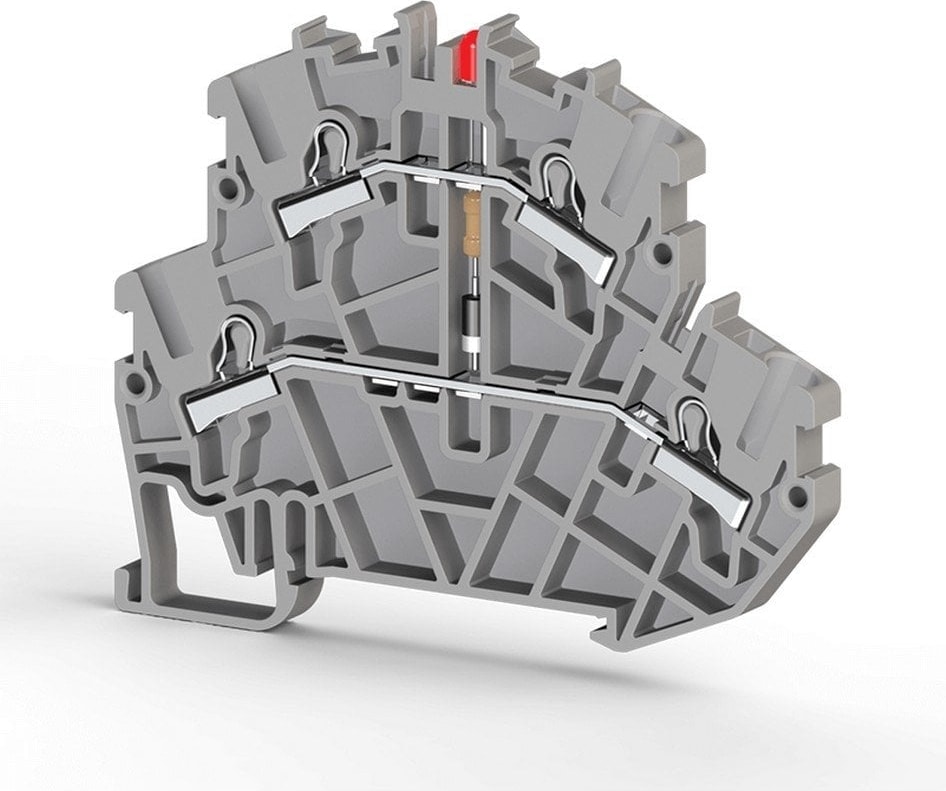 0.0.0.3.07349 Pyk 2,5-2fld 24V Dc Gri Ray Klemens ( 40 Adet )