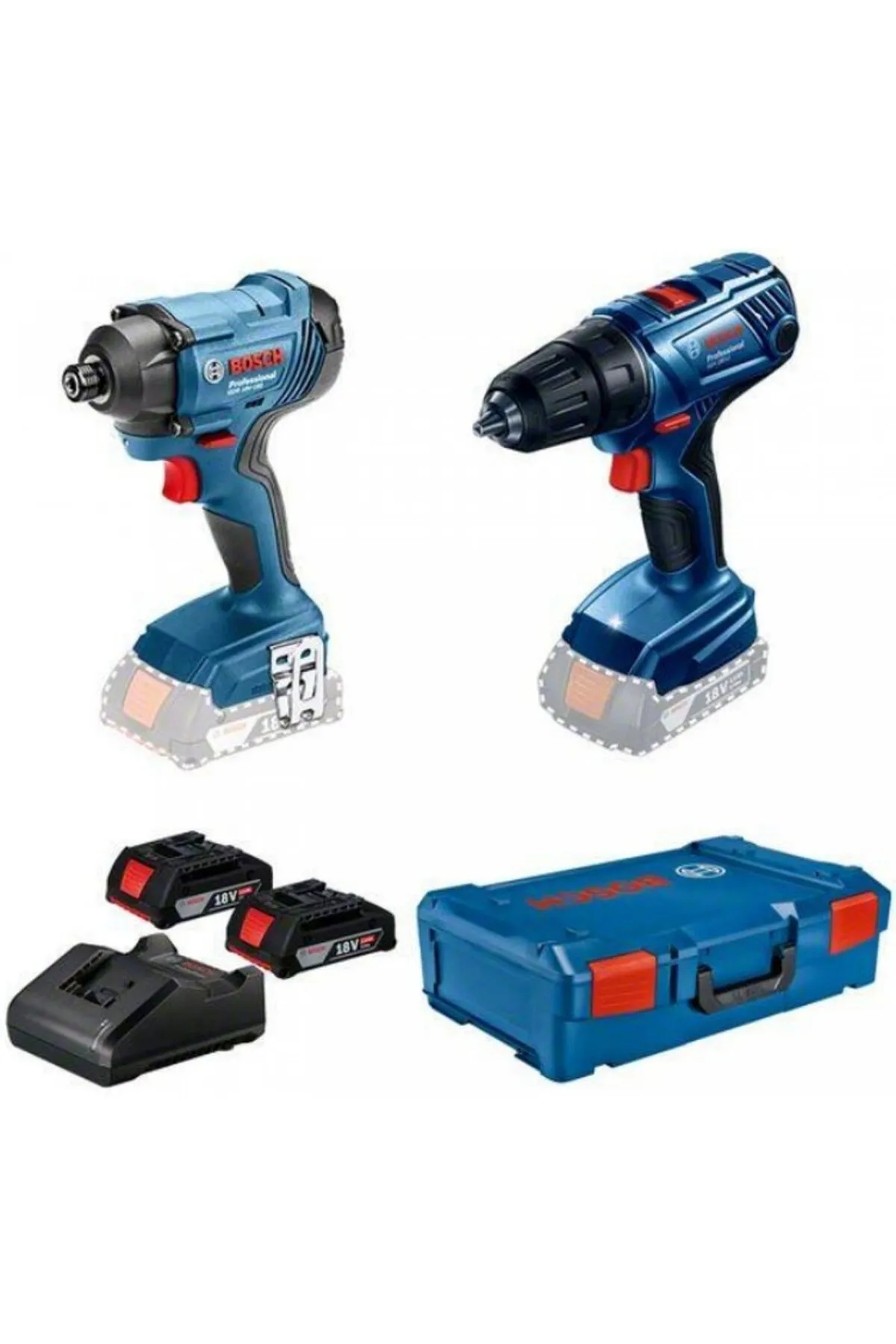 BOSCH Gsr 180 + Gdr 18v-160 18v 2*2.0ah Akülü Set