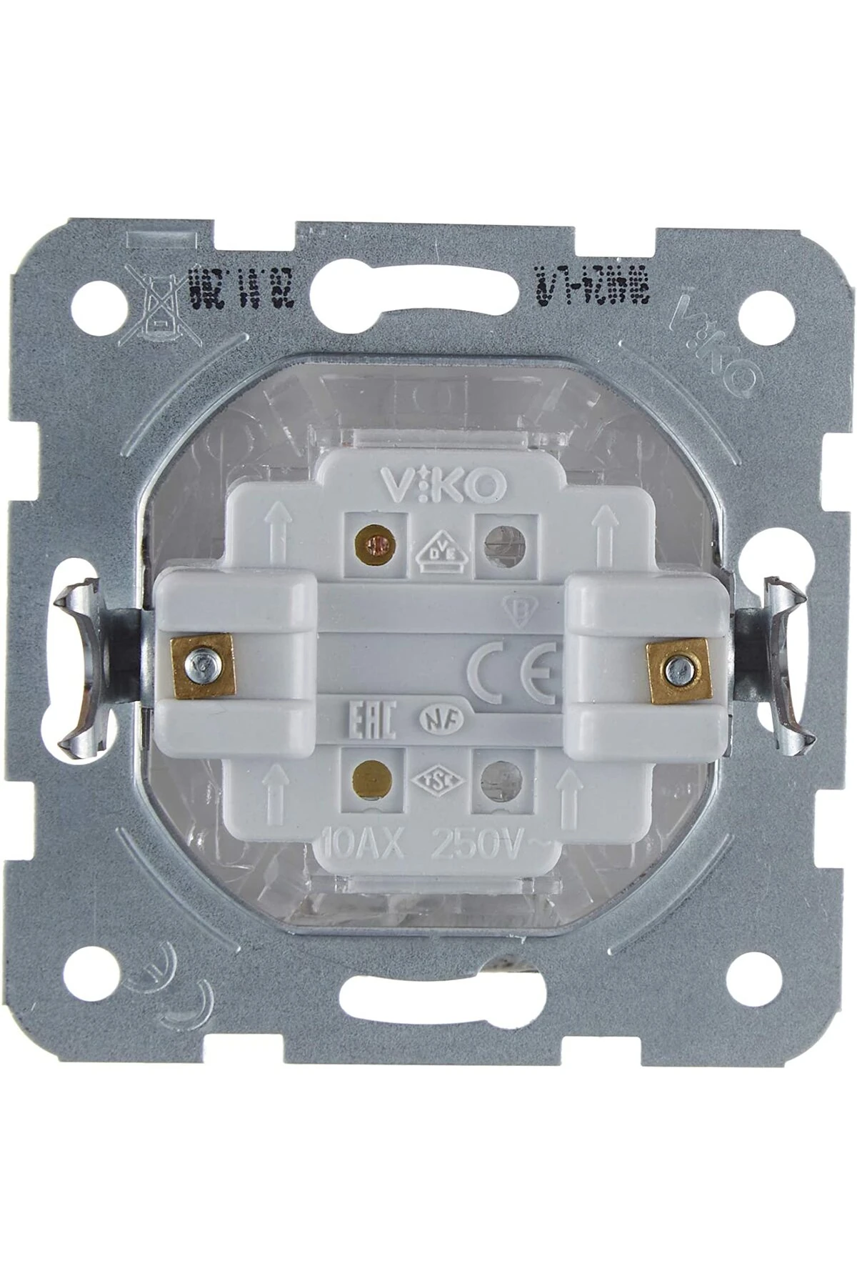 Linnera/rollina Beyaz Zil Anahtarı (ÇERÇEVE HARİÇ)