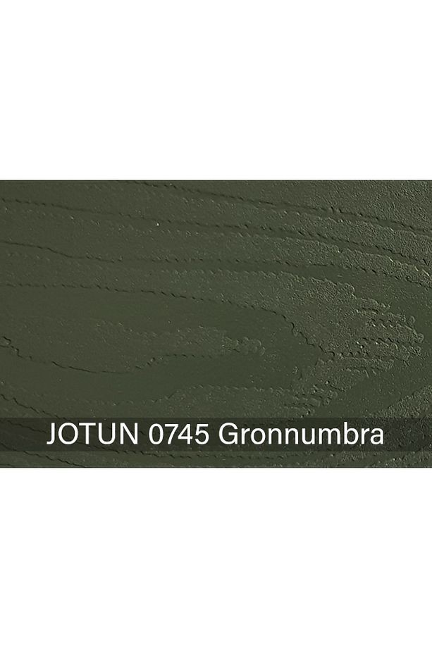 Gronnumbra 745 Demidekk Ultimate Fönster Ahşap Boyası 1 Lt