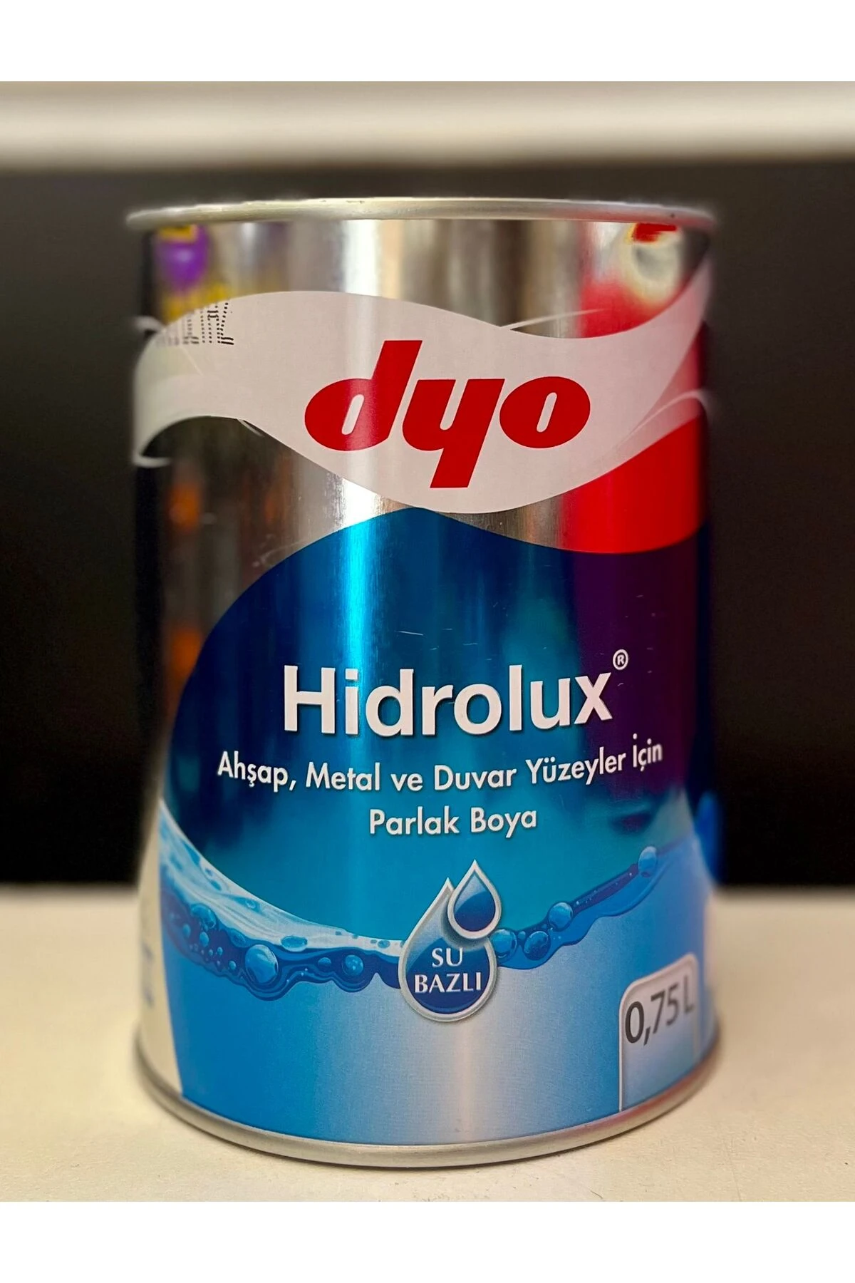 Dyo su bazlı kokusuz ahşap, metal ve duvar boyası