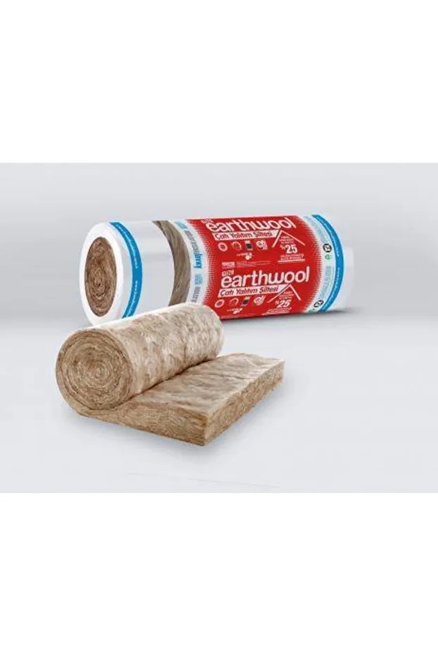 Earthwool 043 Mineral Yün Çatı Folyosuz Yalıtım Şiltesi 10cm
