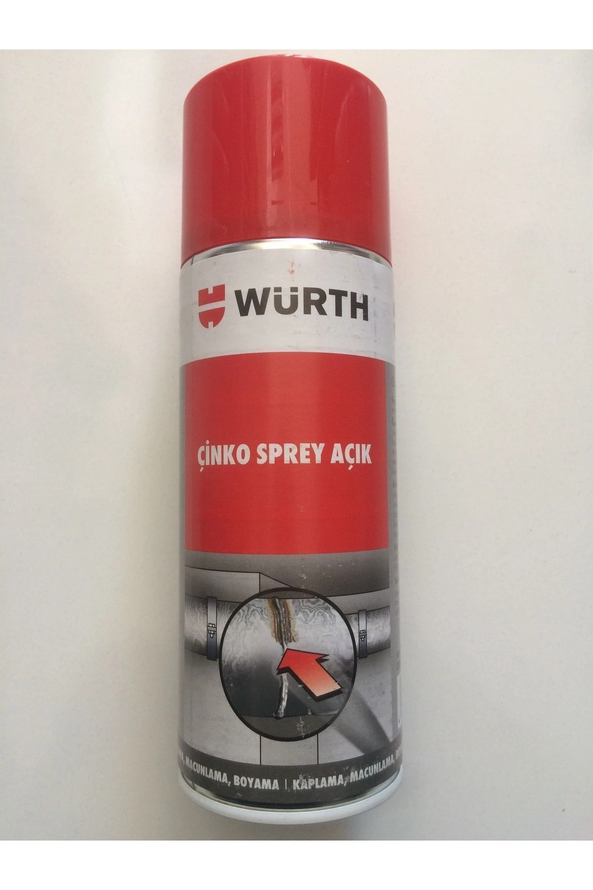 Çinko Renk Sprey Boya Çinko Açık Renkli 400 Ml Germany