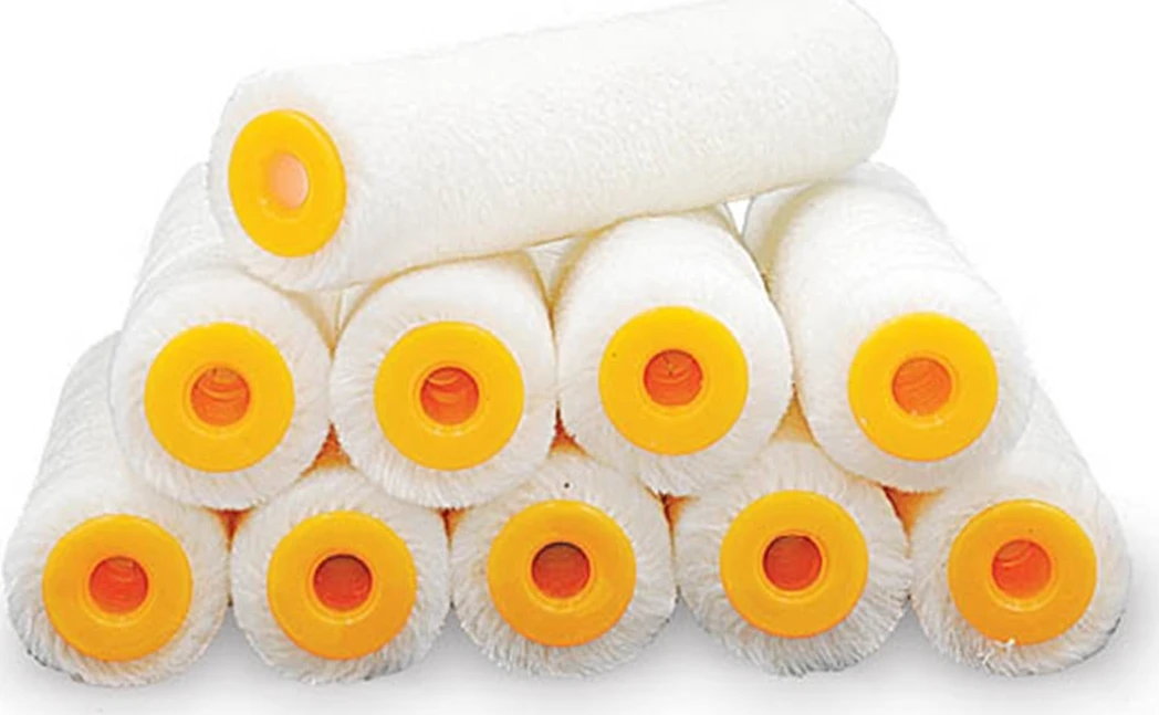 10 cm Boya Rulo Yedeği Kadife 10'Lu Paket