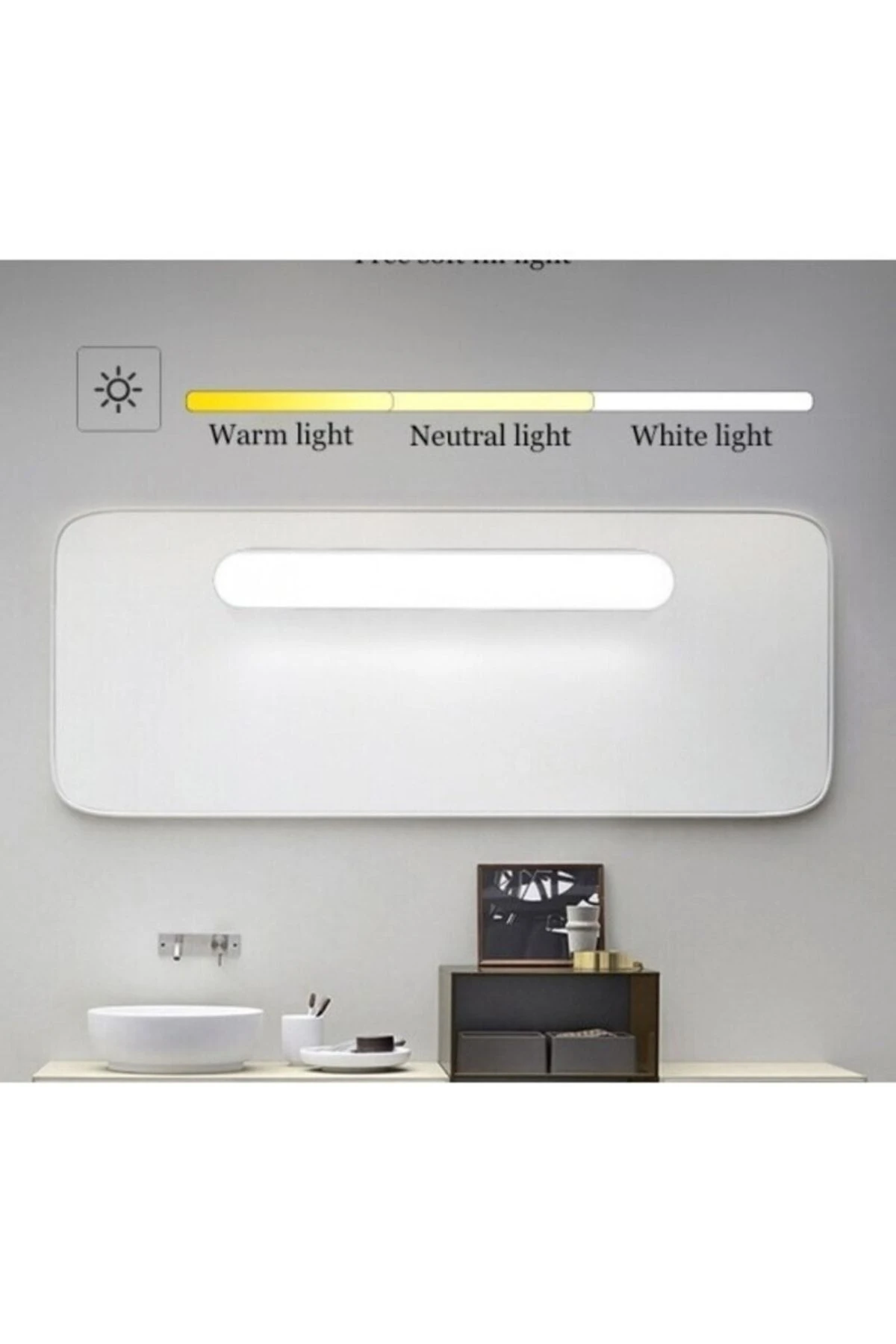 Ct-5249 Dokunmatik Anahtarlı Led Aplik 3 Renk Yanma Modlu