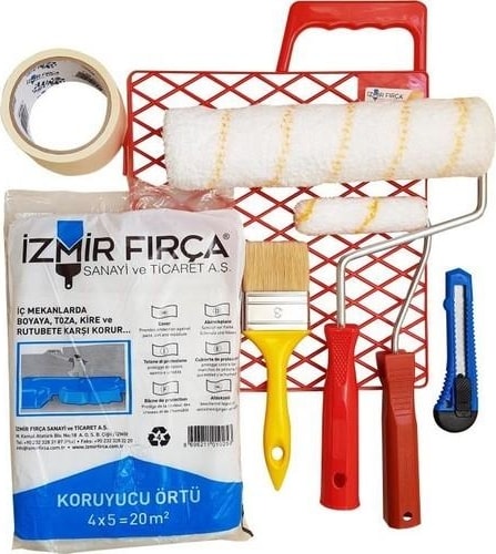 İZMİR FIRÇA Izmir Fırça Pratik Boyacı Seti 25CM