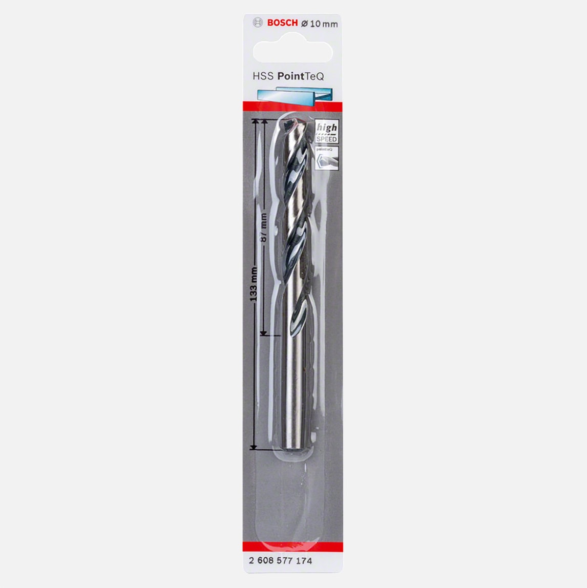 BOSCH Hss-Pointtec Metal Delme Ucu 10.0 mm