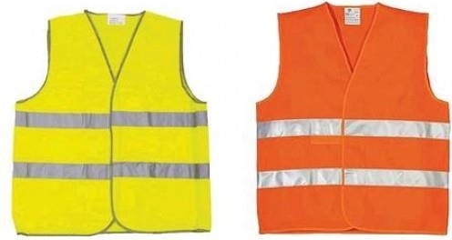 Sarı Reflektörlü Fosforlu Ikaz Yeleği