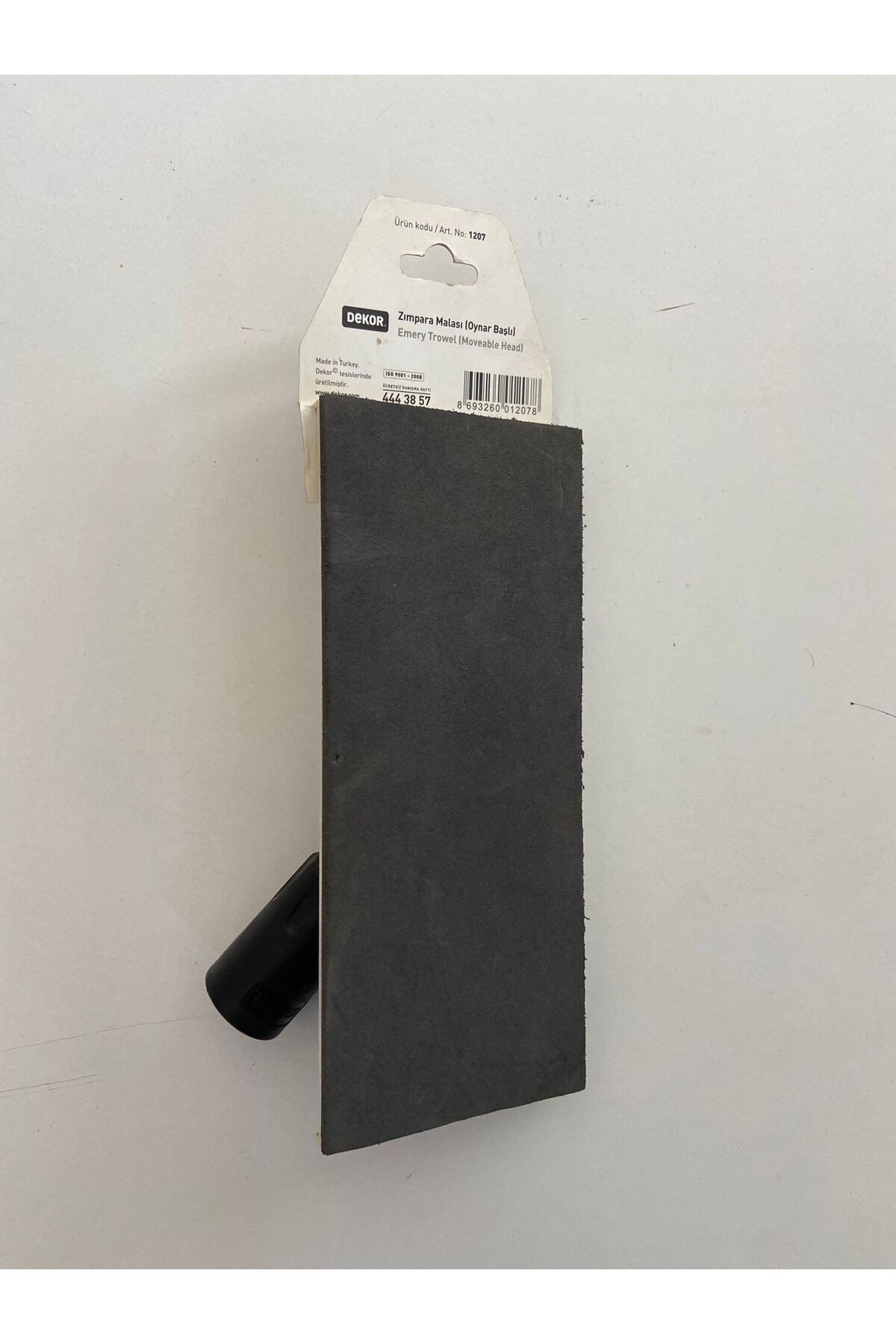 Oynar Başlıklı Zımpara Malası 9x22,5
