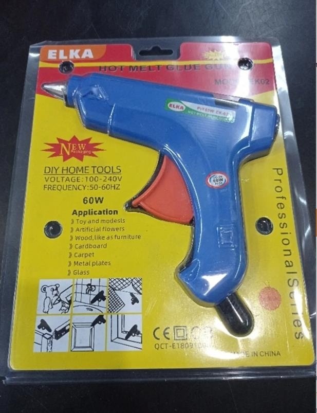 Mum Silikon Tabancası 60W Ek-02 Mavi